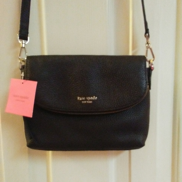 kate spade Handbags - NWT Kate Spade Foldover Crossbody With Tra…